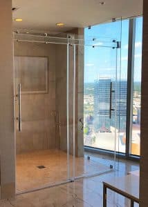 glass shower doors